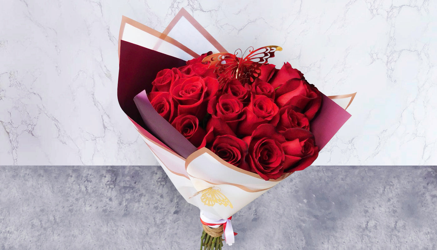 25 Roses Bunch ~ Ramillete 25 rosas