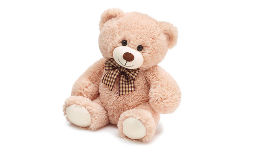 10" Sitting beige bear
