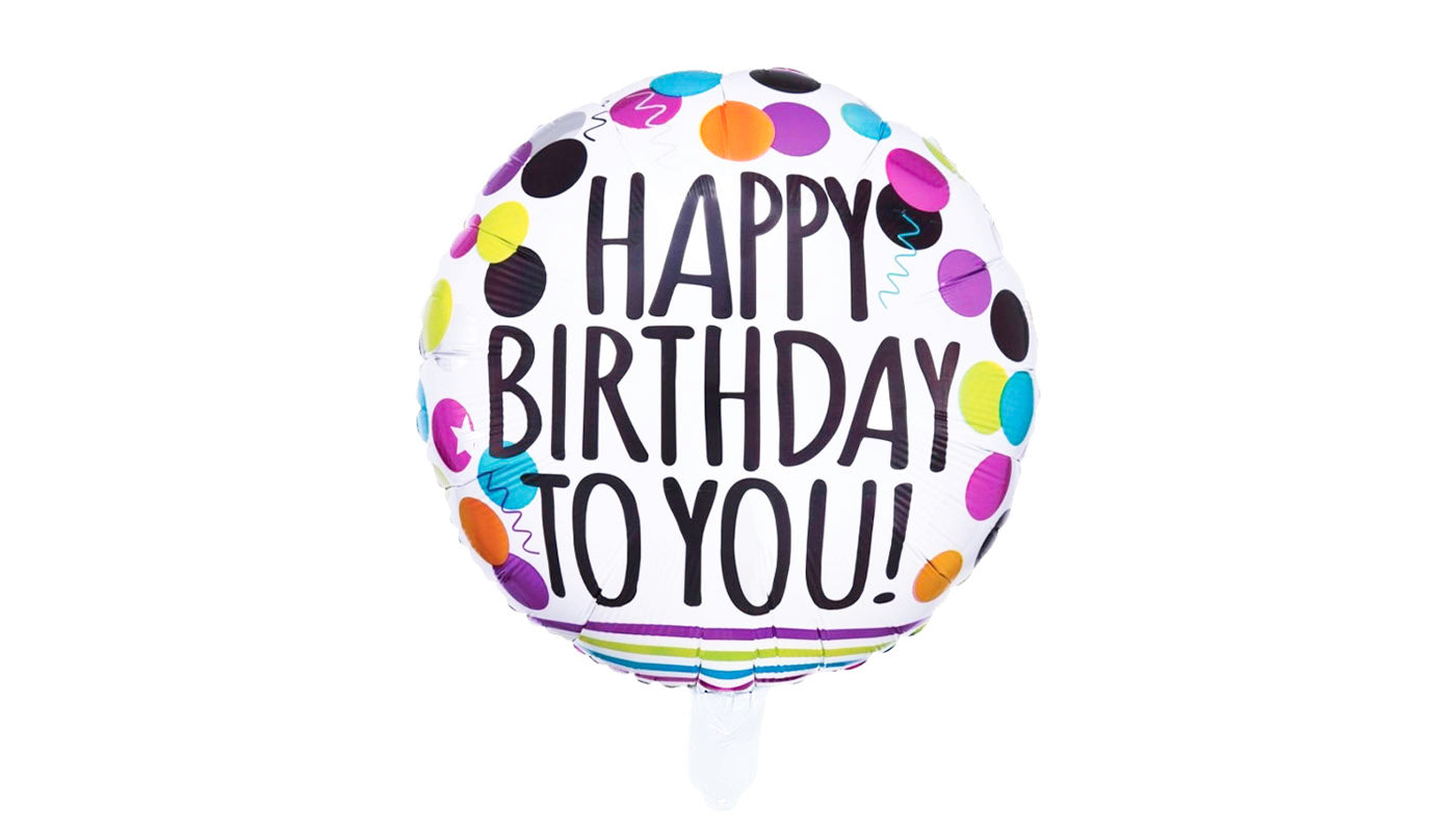 Happy Birthday Balloons