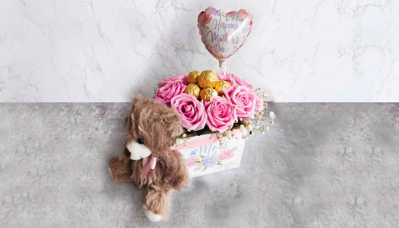 Mom box&teddy bear