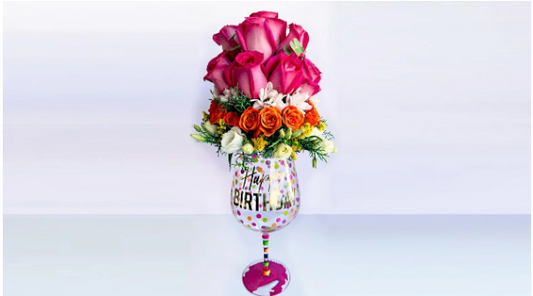 Happy birthday goblet ~ copa de cumpleanos