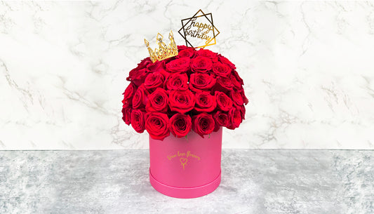 100 Roses In Box