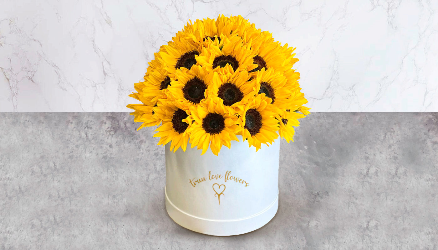 Sunflowers box