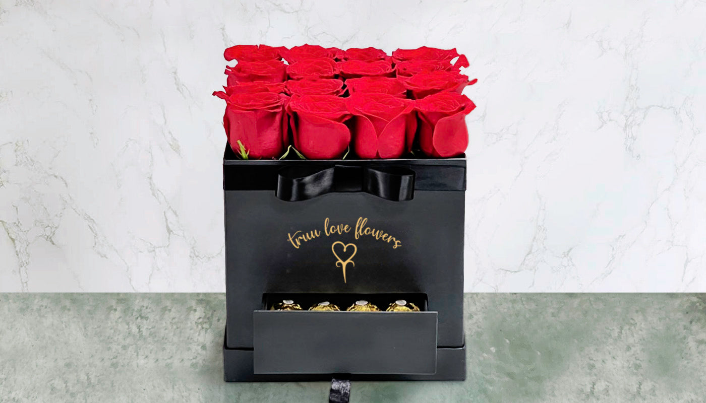 White box with ferrero drawer