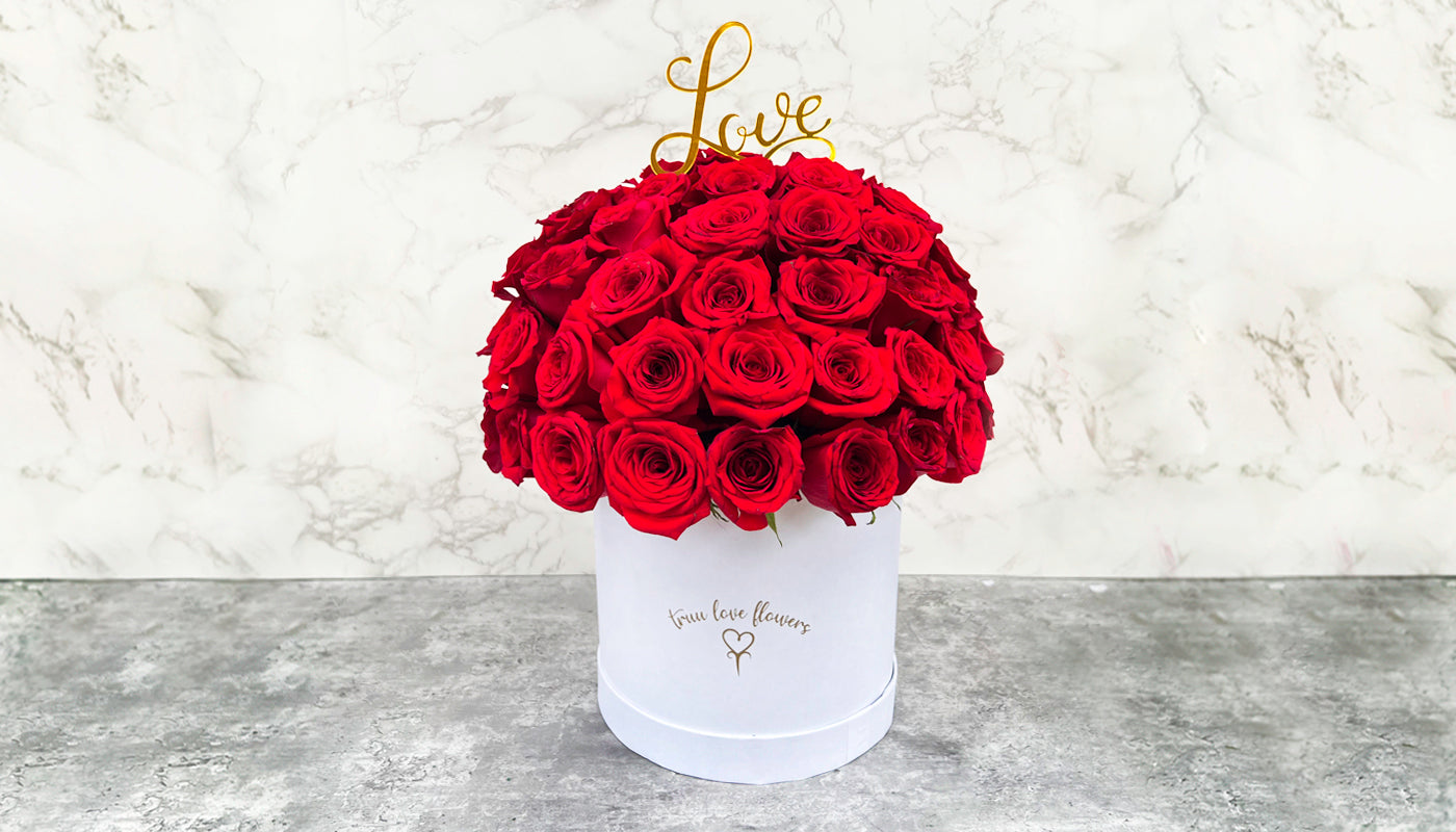 100 Roses In Box