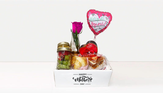 White Breakfast box