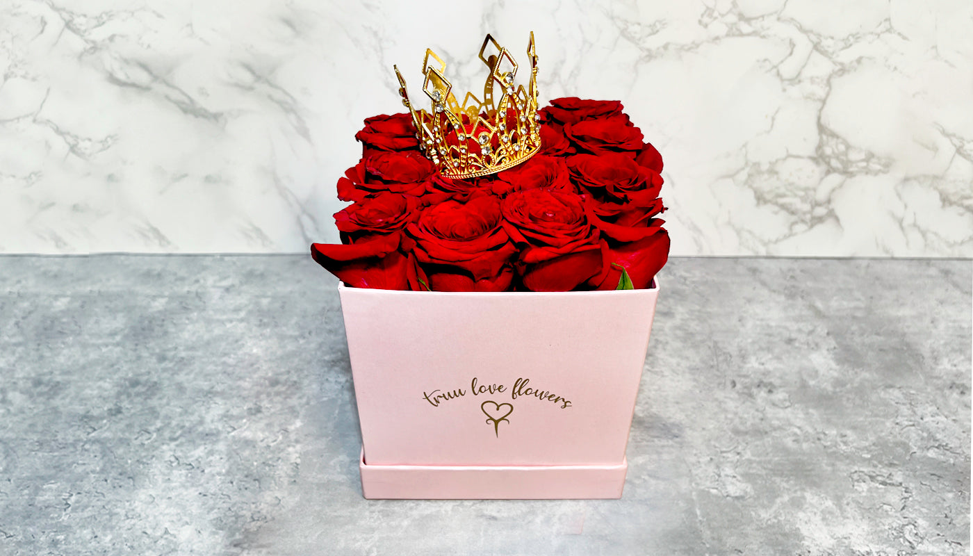 Big Pink Hot Square Box